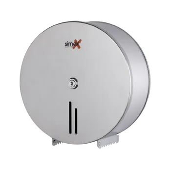 Zásobník Simex na toaletní papír Jumbo 28cm nerez