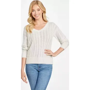Dámský svetr GUESS dámský svetr Tracee mléčný M