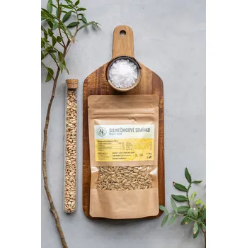 AGRO-EL Znojmo Slunečnicové semínko pražené solené Hmotnost: 400 g