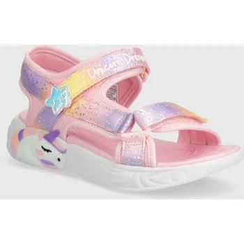 Dívčí sandály SKECHERS UNICORN DREAMS SANDAL EUR 34 654768