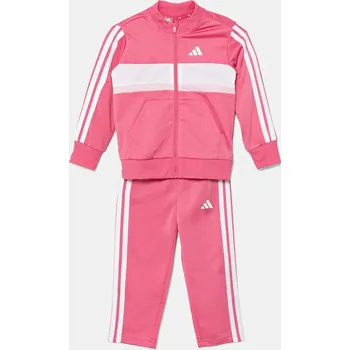 Kojenecká tepláková souprava adidas JW4981 růžová 30X, vel. 98