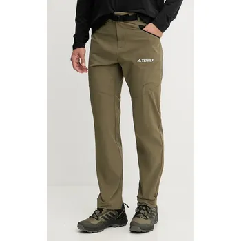 Pánská móda Outdoorové kalhoty adidas TERREX Xperior IK3533 zelená 91X, vel. 50