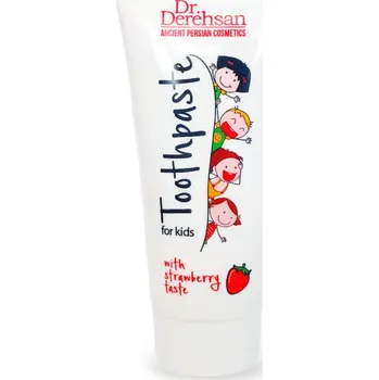 Péče o rty Dr. Derehsan Přírodní pasta na zuby pro děti s jahodovou příchutí 50 ml