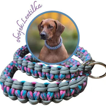 Obojek pro psa Stahovací obojek "Lentilka" 44cm