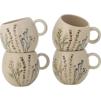 Stolování Sada hrnků Bloomingville Bea 250 ml 4-pack 82061548 béžová 12X