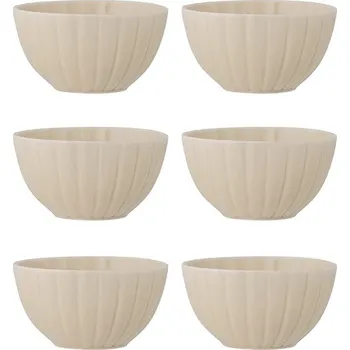 Sada misek Bloomingville Latina 165 ml 6-pack béžová barva 82061194 01X