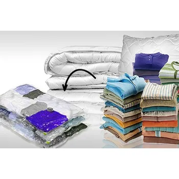 Pytel na prádlo Vakuové pytle 60 x 50 , 60 x 80 , 70 x 100 cm sada 9 ks