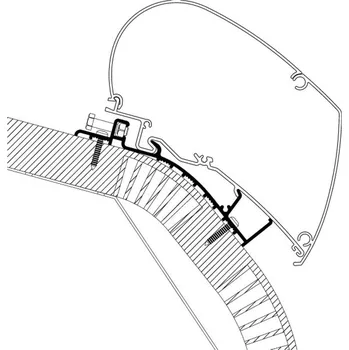 Adaptér Série 6,9 Carthago Chic od 2015 4,5m