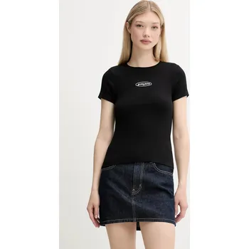 Pánské tričko Tričko Guess Jeans W5YP37.KA0H1 černá 99X, vel. S