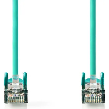 Síťový kabel NEDIS Síťový Kabel Cat 5e SF / UTP | RJ45 Zástrčka - RJ45 Zástrčka | 5 m | Zelená