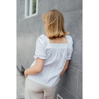 Dámská halenka Madeirová halenka Eloise bílá Velikost: M