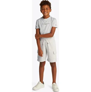 Kojenecké oblečení Dětská bavlněná souprava Tommy Hilfiger KB0KB09661.86.122.PPYA bílá 00X, vel. 86