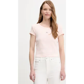 Pánské oblečení Tričko Calvin Klein Jeans LV047C200G růžová 03X, vel. XS
