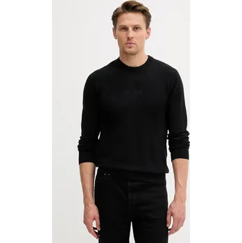 Pánský svetr Svetr Guess HERVEY pánský, černá barva, M5YR08 Z3FC2 M5YR08.Z3FC2 99X, vel. XL