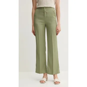 Dámské kalhoty Kalhoty United Colors of Benetton 4T91DF099 zelená 91X, vel. 40