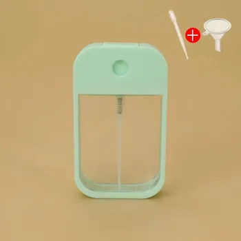 Cestovní plnitelný flakon barevný | mini rozprašovač - Zelený