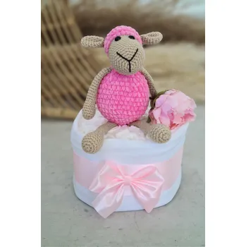 plenkový dort Plenkový dort s mimi ovečkou růžovou