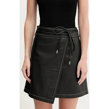 Dámská sukně Kožená sukně PS Paul Smith W2R.286SL.P31161 černá 99X, vel. 34