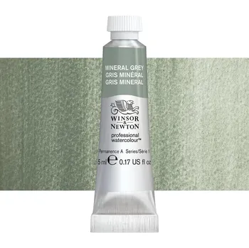 Vodová barva Akvarelová barva Winsor & Newton Professional, 5 ml - Mineral Grey