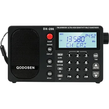 Vysílačka Qodosen DX-286 – Vysoce citlivý kapesní rádiopřijímač s RDS a DSP čipem TEF6686