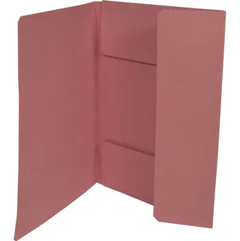 Kancelář HIT OFFICE Odkládací mapa 3 klopy 253 Ekonomik, 200 g Barva: růžová tmavá