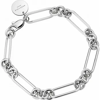 Náramek Rosefield Dámské Rosefield náramek stříbrné barvy Bold Chain JBCCS-J610 Fialová ONE SIZE (2853820)