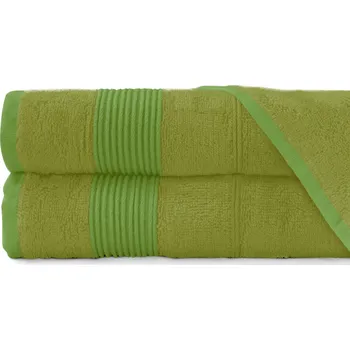 Ručník BAMBUSOVÝ RUČNÍK BAMBOO 70X140 CM ZELENÁ