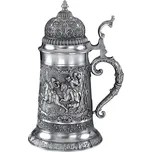 Artina Džbán s víčkem, 1,75 l, motiv parforsního honu, cín