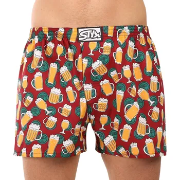 Trenýrky STYX trenky - art klasická guma pivo (MULTI)