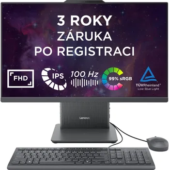 Stolní počítač Lenovo IdeaCentre AIO 24IRH9 Luna Grey F0HN00LTCK