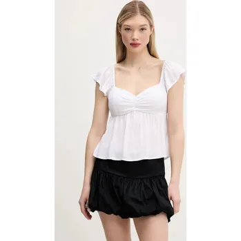 Dámská halenka Halenka Hollister Co. KI340.5050.100 bílá 00X, vel. M