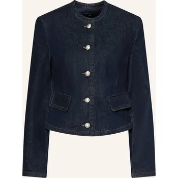 Dámský blejzr 7 For All Mankind Dámská Džínová Bunda, tmavě modrá, 38