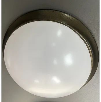 Nástěnné svítidlo Přisazené LED svítidlo, Antik černo-zlaté