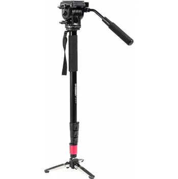 Stativ BRESSER MP-274VH Cestovní monopod s 3-nohou uzamykací základnou