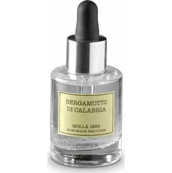 Vonný olej Cereria Molla Bergamotto di Calabria vonný olej do difuzéru 30ml pro domácnost