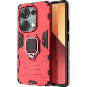 Pouzdro na mobilní telefon Lenuo Armor obal new pro Xiaomi Redmi Note 13 Pro červená