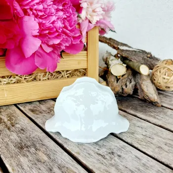 BERNADOTTE stojánek na ubrousky, bílý, Thun 1794 (Porcelánový stojánek 2. jakost)