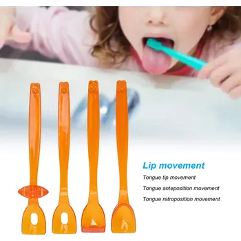 Předškolní výuka Trenér jazyka pro děti a dospělé | logopedická pomůcka, ústní posilovač