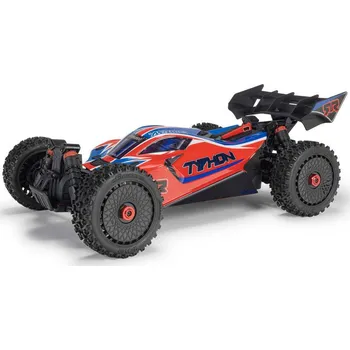RC model auta Arrma Typhon Mega 665 1:8 4WD RTR červené