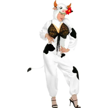 Karnevalový kostým Overal kravička - M