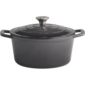 Hrnec APS 5 Stars Hrnec s poklicí, výška: 115 mm, průměr: 250 mm, antracitový