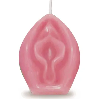 Little Genie Productions Eden's Candle - Vanilla Scented Vagina - Rose
