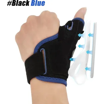 Ortéza na zápěstí a palec proti bolesti | ortéza, dlaha - Černá Modrá