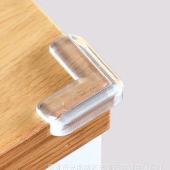 Dětská zábrana Silikonová ochrana rohů | ochrana rohů, chrániče nábytku - 4ks trojúhelník