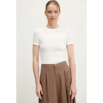 Tričko Answear.LAB dámské, bílá barva LC240452.hak 00X, vel. S/M