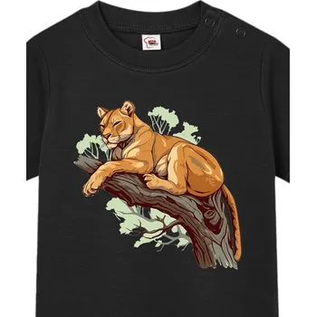 Dívčí tričko Dětské tričko pro nejmenší Puma, Barva Černá, Velikost 18–24m, Canvas Dětské tričko pro nejmenší Bezvatriko.cz 2182