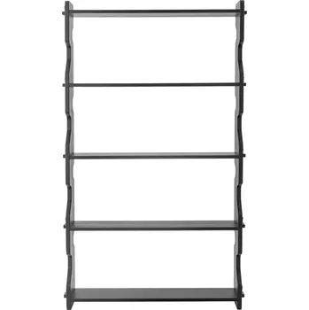 Úložný box Bloomingville, Policový regál Savoya 140 cm černý - Formadore