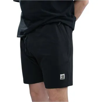 Rybářské oblečení Kraťasy Nash Make It Happen Badge Shorts Black Velikost L