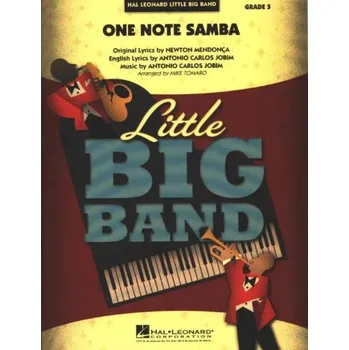 Antonio Carlos Jobim: One Note Samba (noty pro malý jazzový big band, party, partitura)