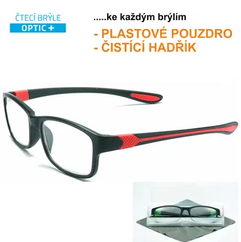 Brýle na čtení OPTIC+ Excellent 4.00
